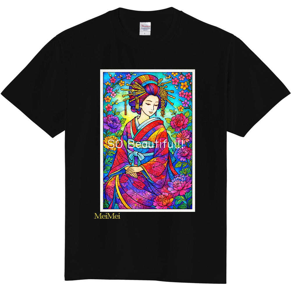 SO Beautiful!! 芸者さんTシャツ