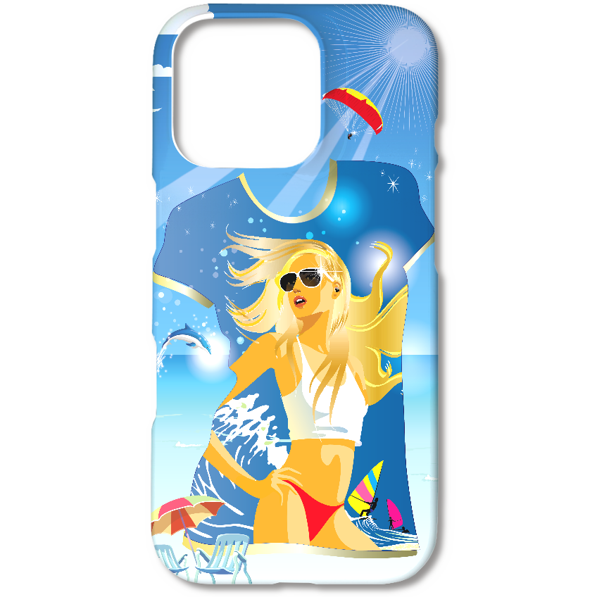 M027 ポップ『碧』 3D真空昇華印刷 ツヤあり(コート)