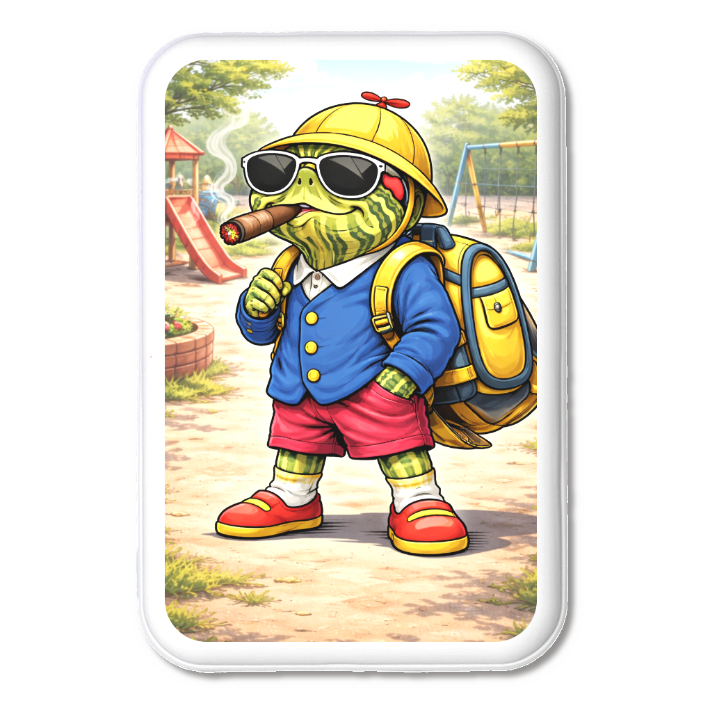 ドン　カメキチ幼稚園デザイン/MagSafe対応 マグネット付きワイヤレスモバイルバッテリー