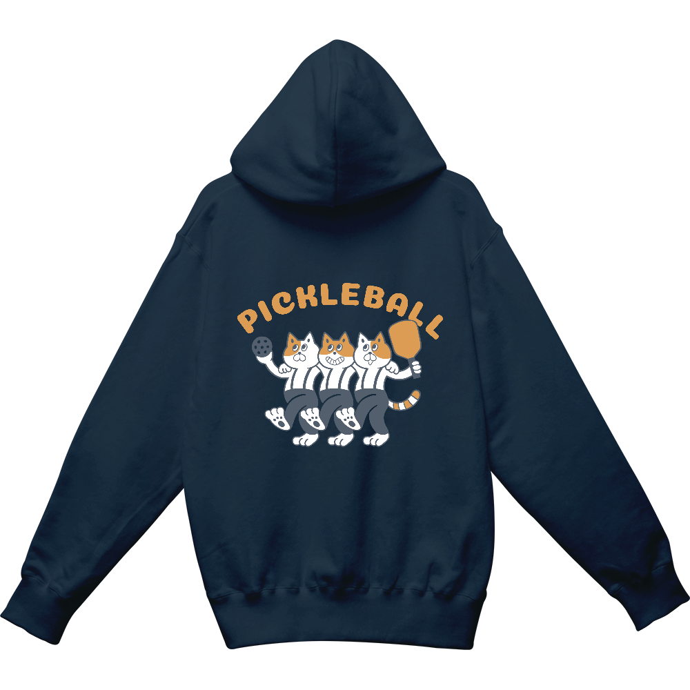 ピックルボール 猫三兄弟パーカー