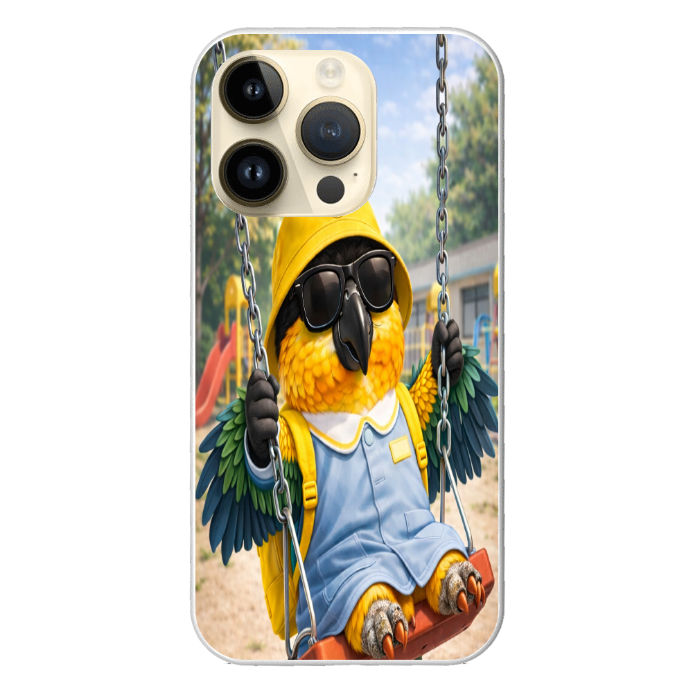 園児ドン・ムック｜ブランコでひと休み iPhone14Pro