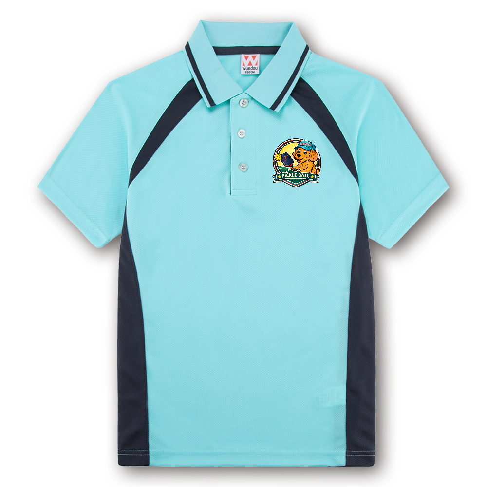 ベーシックテニスシャツ  PickleBall＆Cockapoo