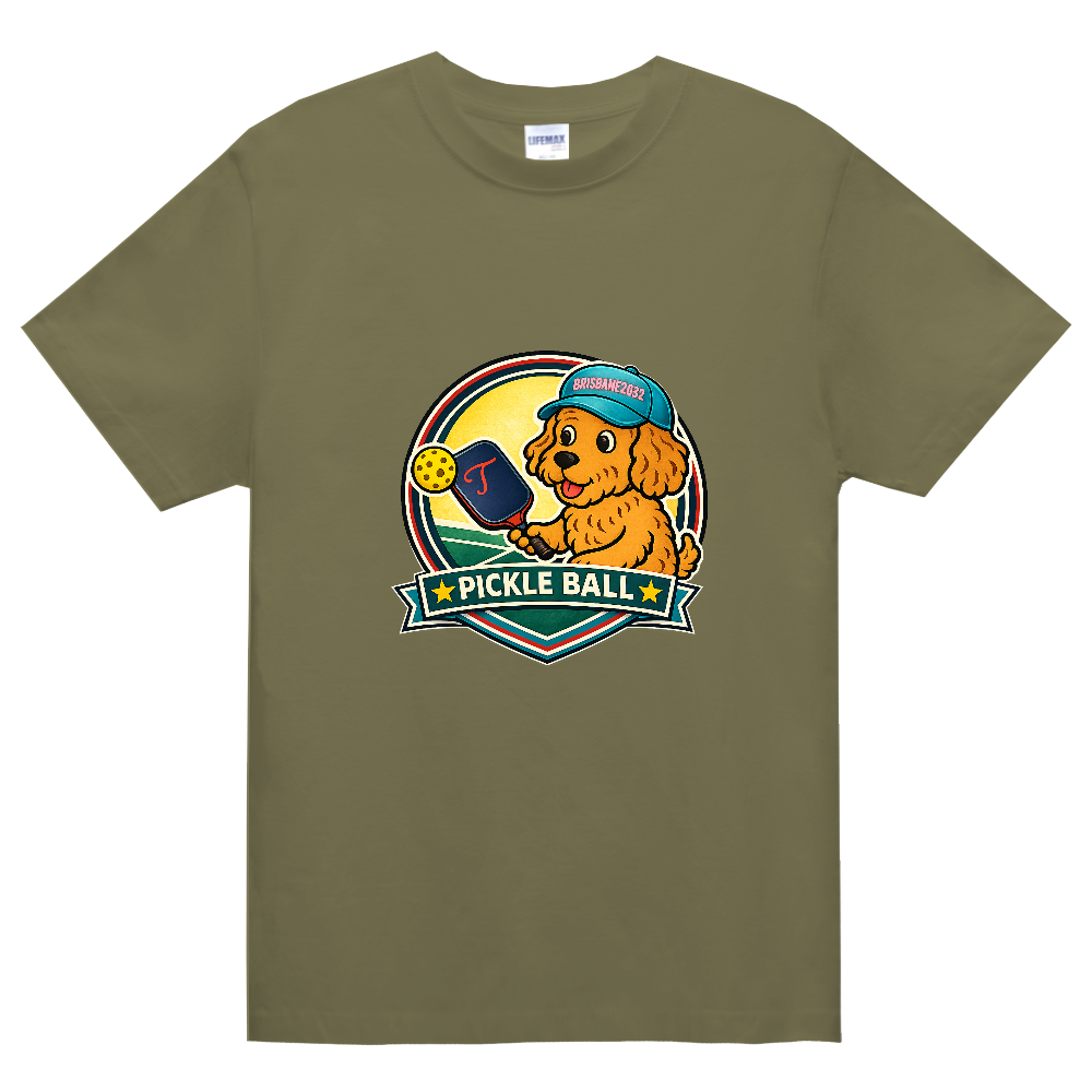 5.0オンス Ｔシャツ  PickleBall＆Cockpoo