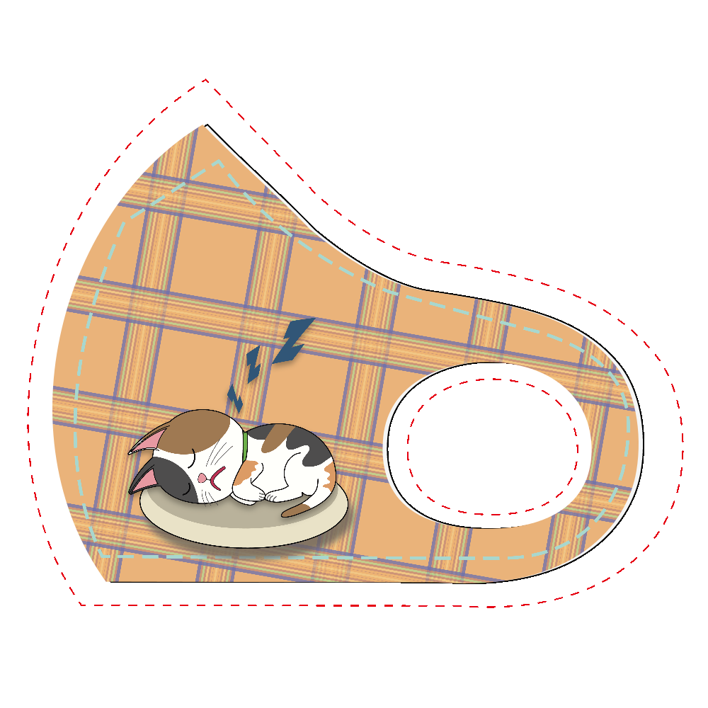 Sleepy Cat Mono Tone