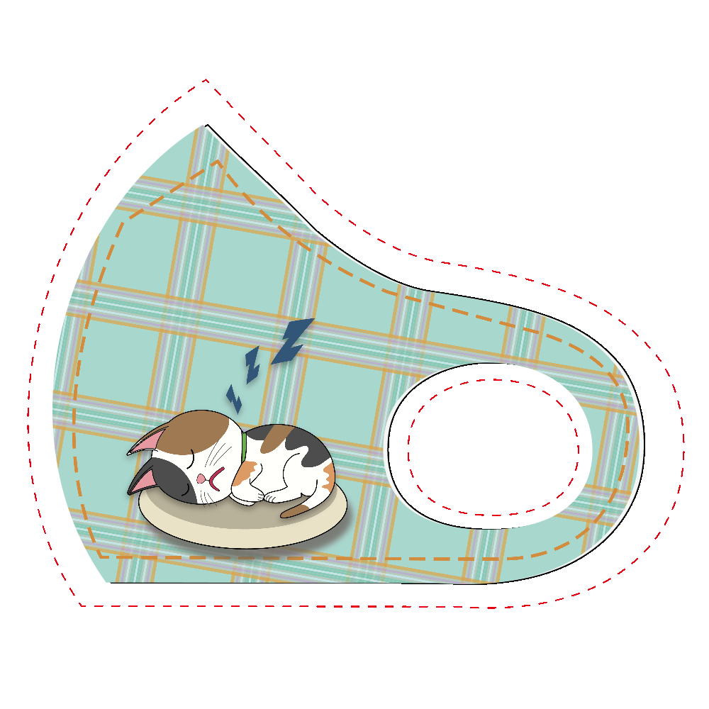 Sleepy Cat Mono Tone B