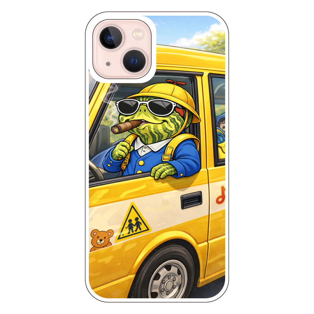 ドン・カメキチ｜園児バスに乗る亀iPhone13