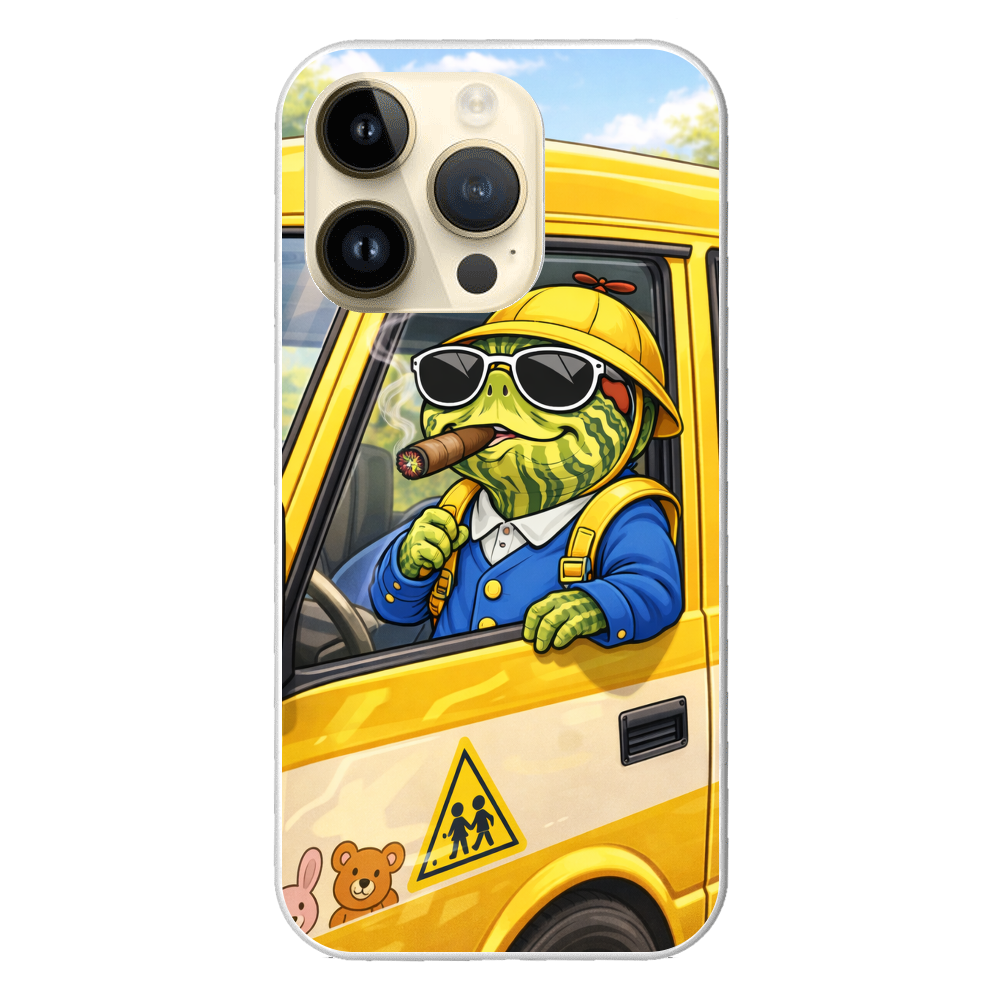 ドン・カメキチ｜園児バスに乗る亀iPhone14