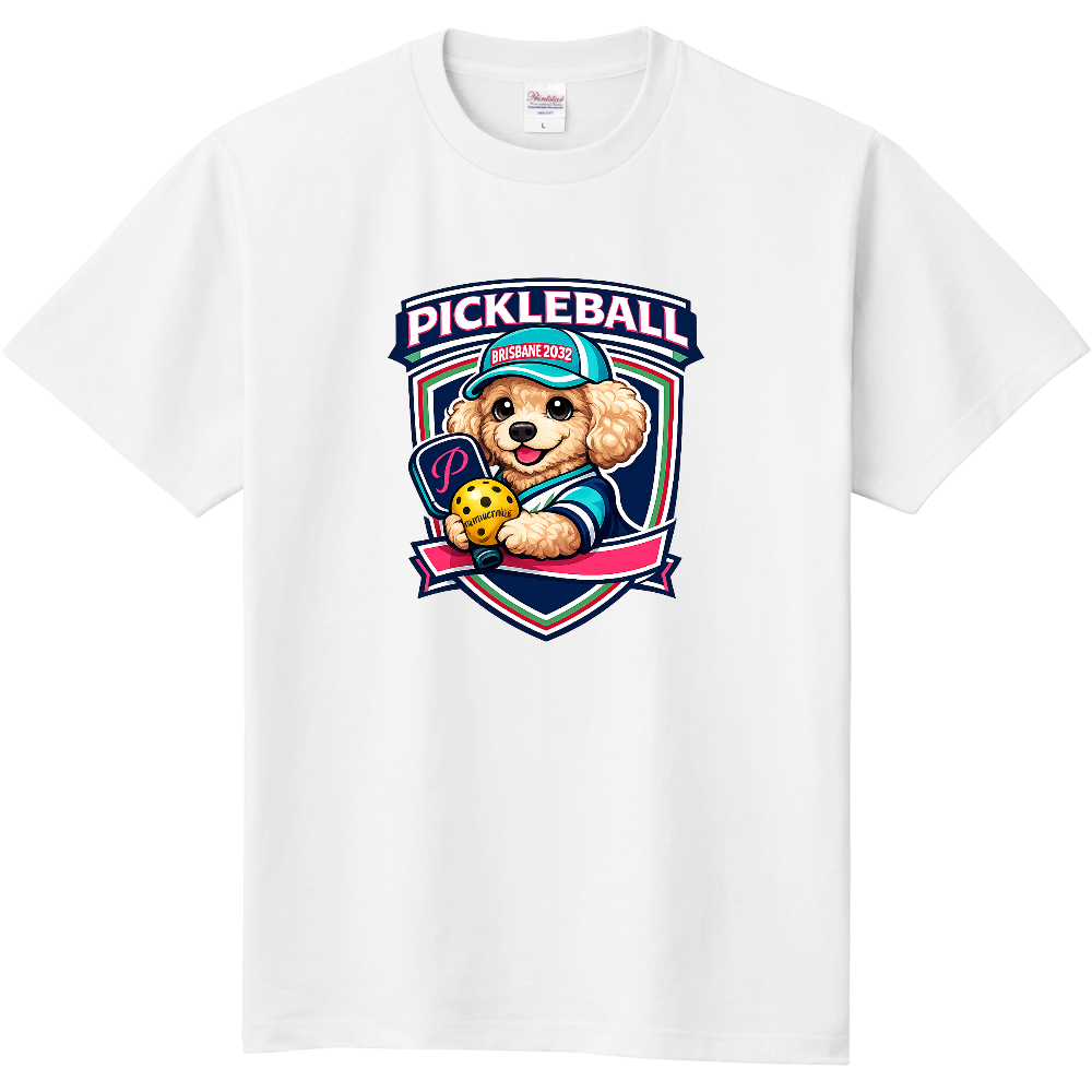 定番Ｔシャツ  PickleBall＆Toy Poodle
