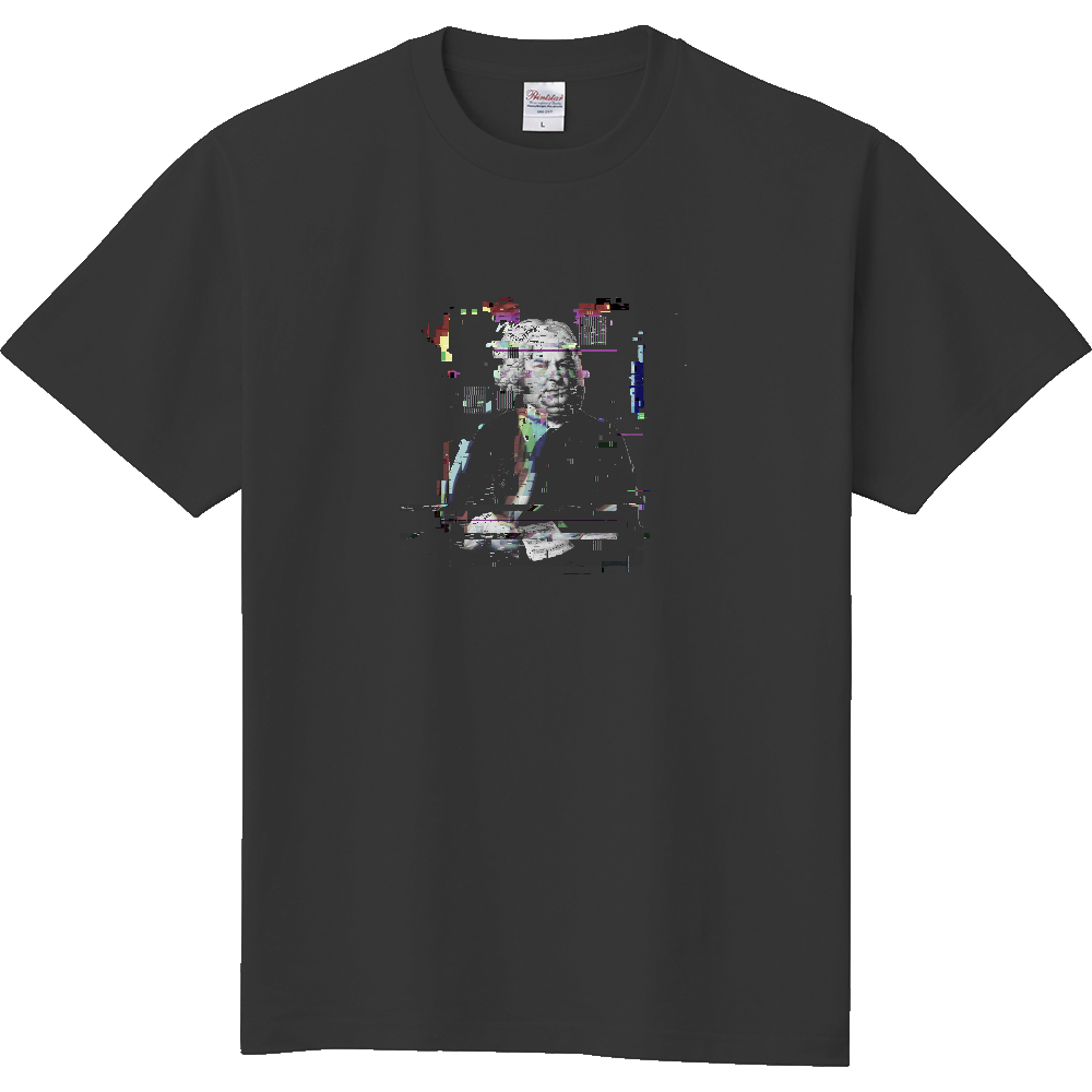 バッハTシャツ　スモークブラック