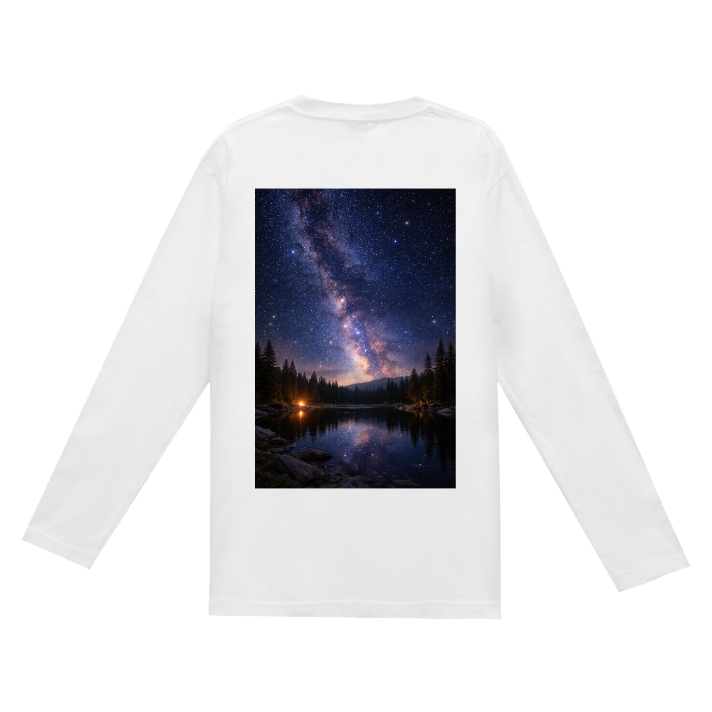 星空長袖Tシャツ