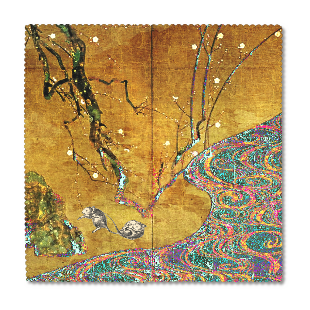 紅白梅図屏風×子年