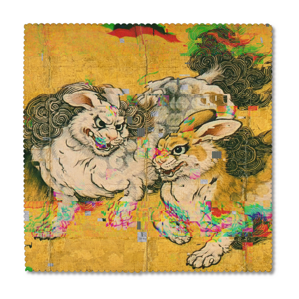 唐獅子図屏風×卯年