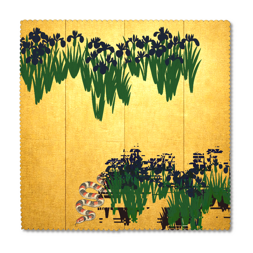 燕子花図屏風×巳年