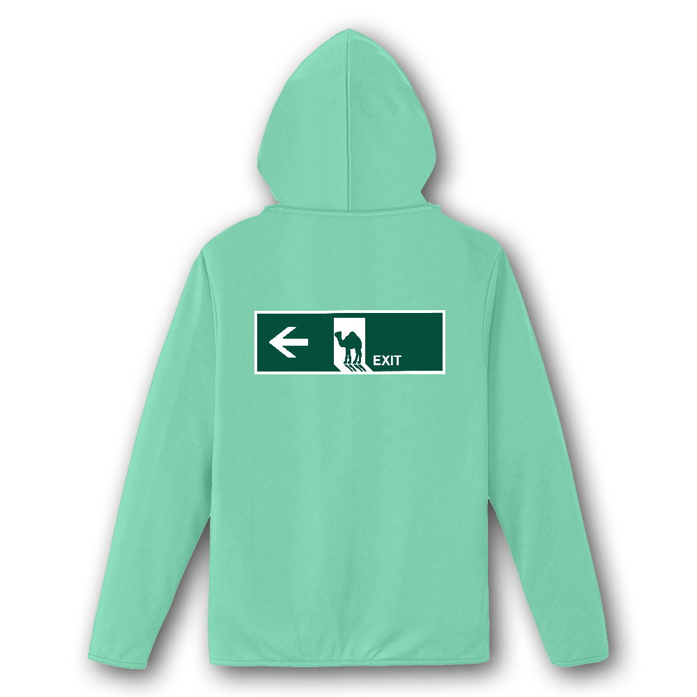 自宅用EXIT パーカー　ラクダ