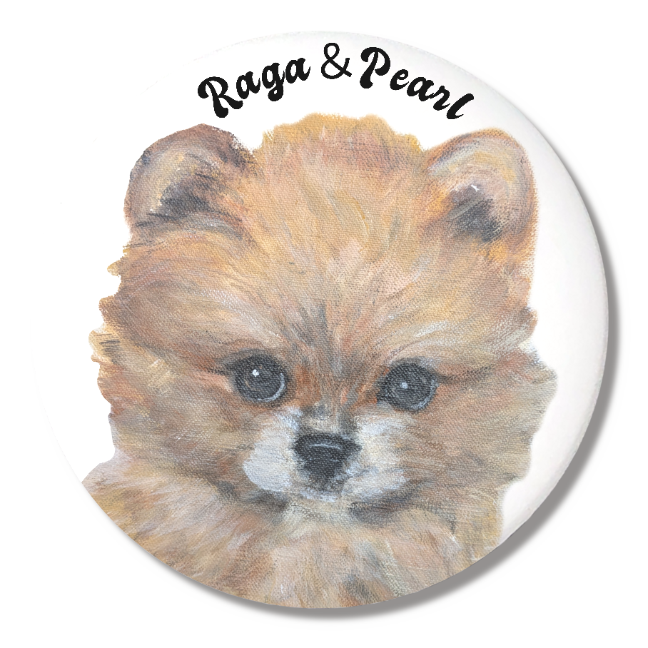 ポメラニアン バッジ