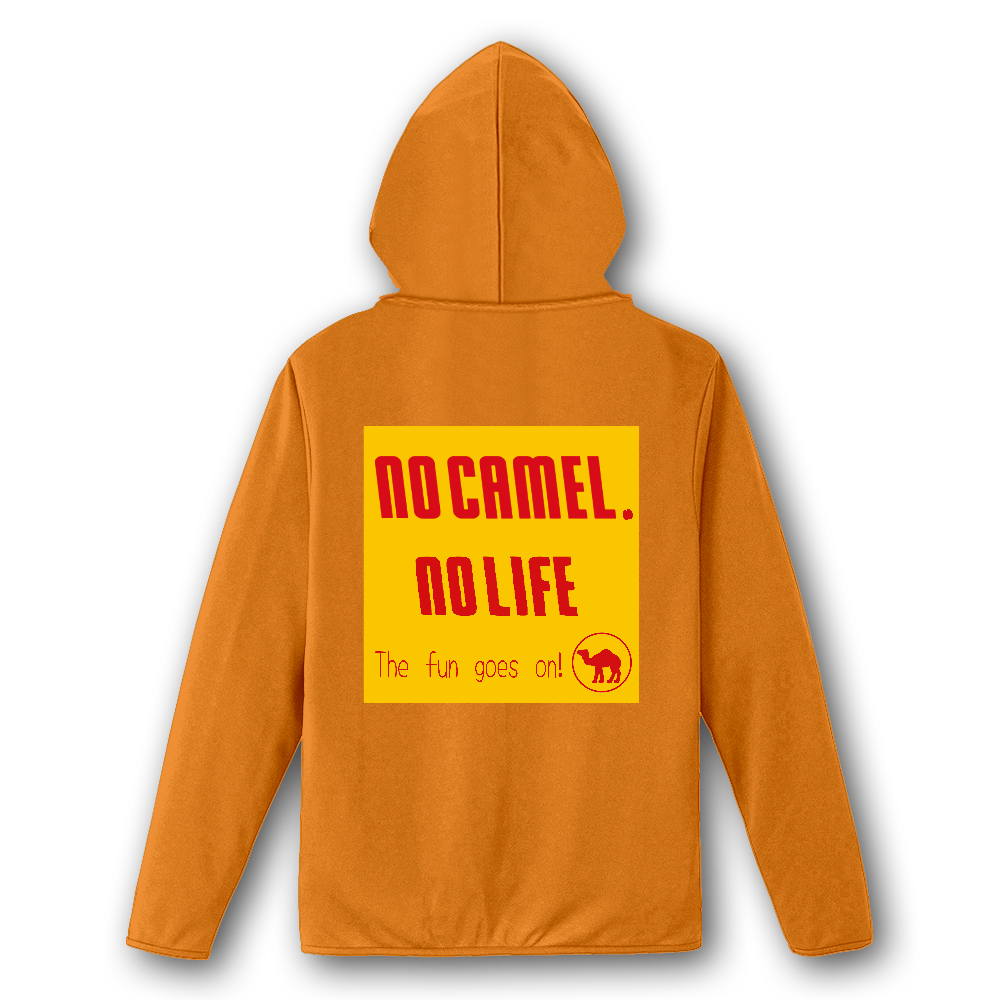 No Camel, No Life パーカー