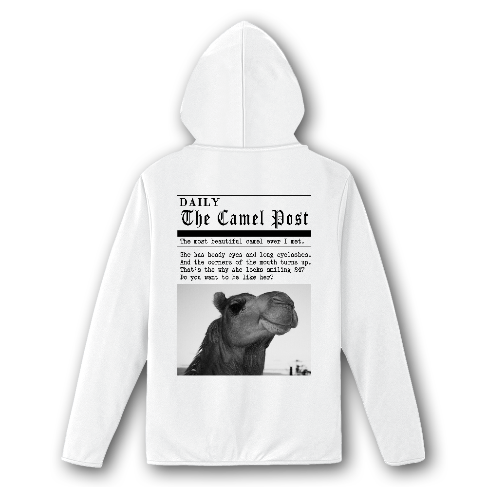 ワシントンポスト風・英字新聞パーカー