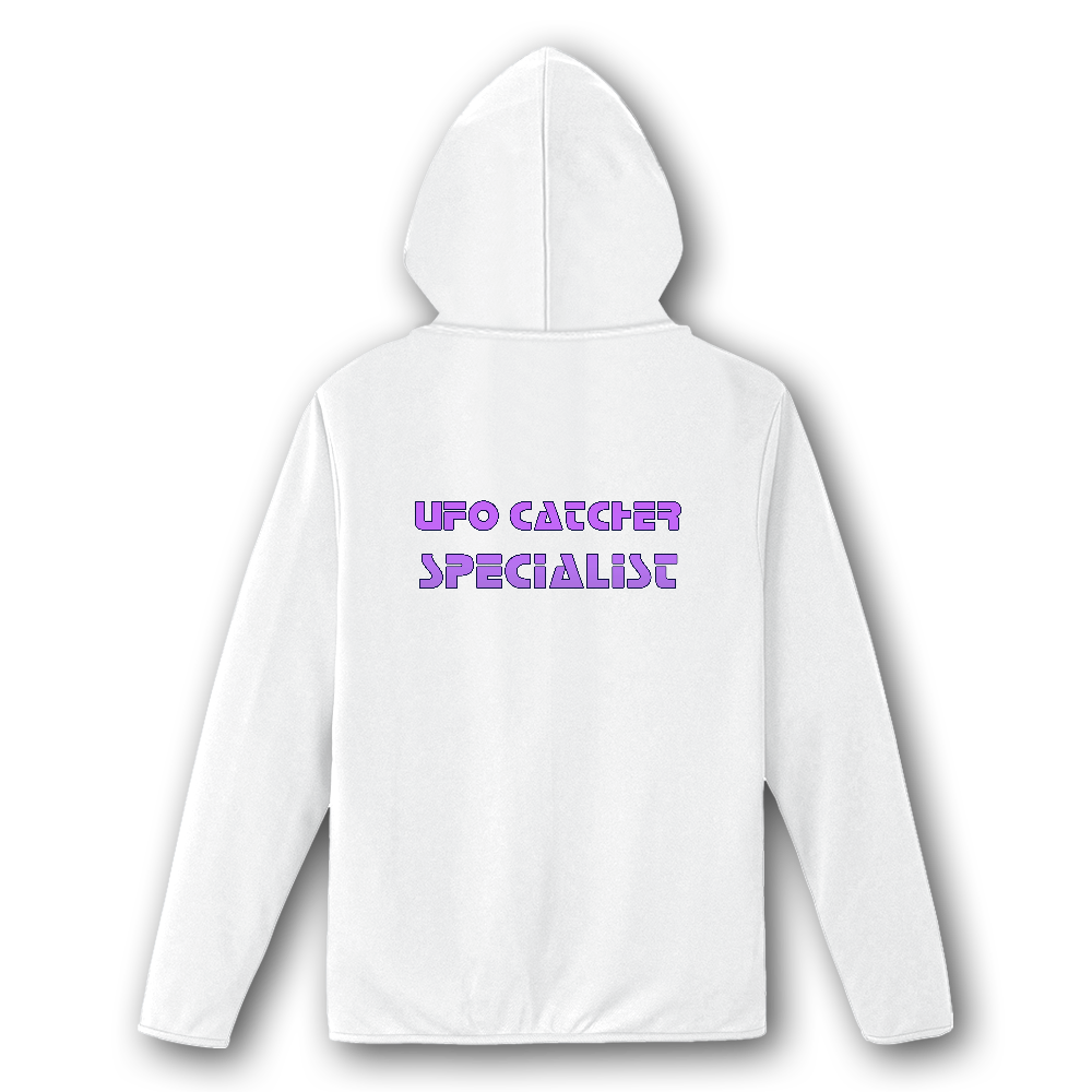  UFOキャッチャー・スペシャリスト　パーカー（ブルー）