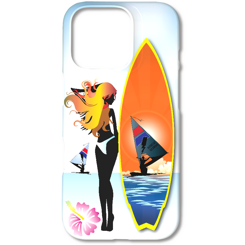 M033 ポップ『ボード』 3D真空昇華印刷 ツヤあり(コート)