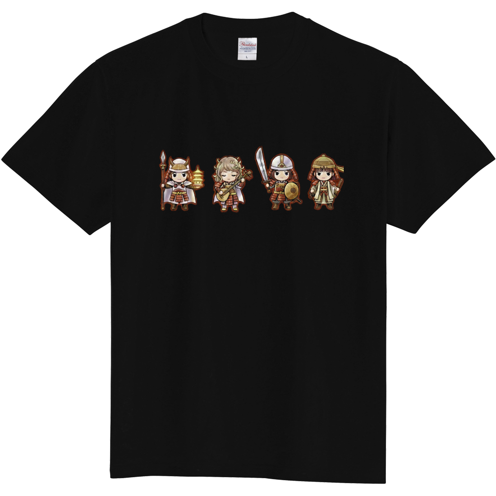 「ちび四天王・守護者カルテット」プレミアムTシャツ