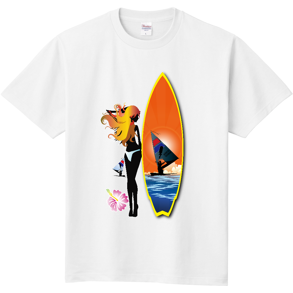 A017 ポップ『ボード』 定番Tシャツ|PrintStar