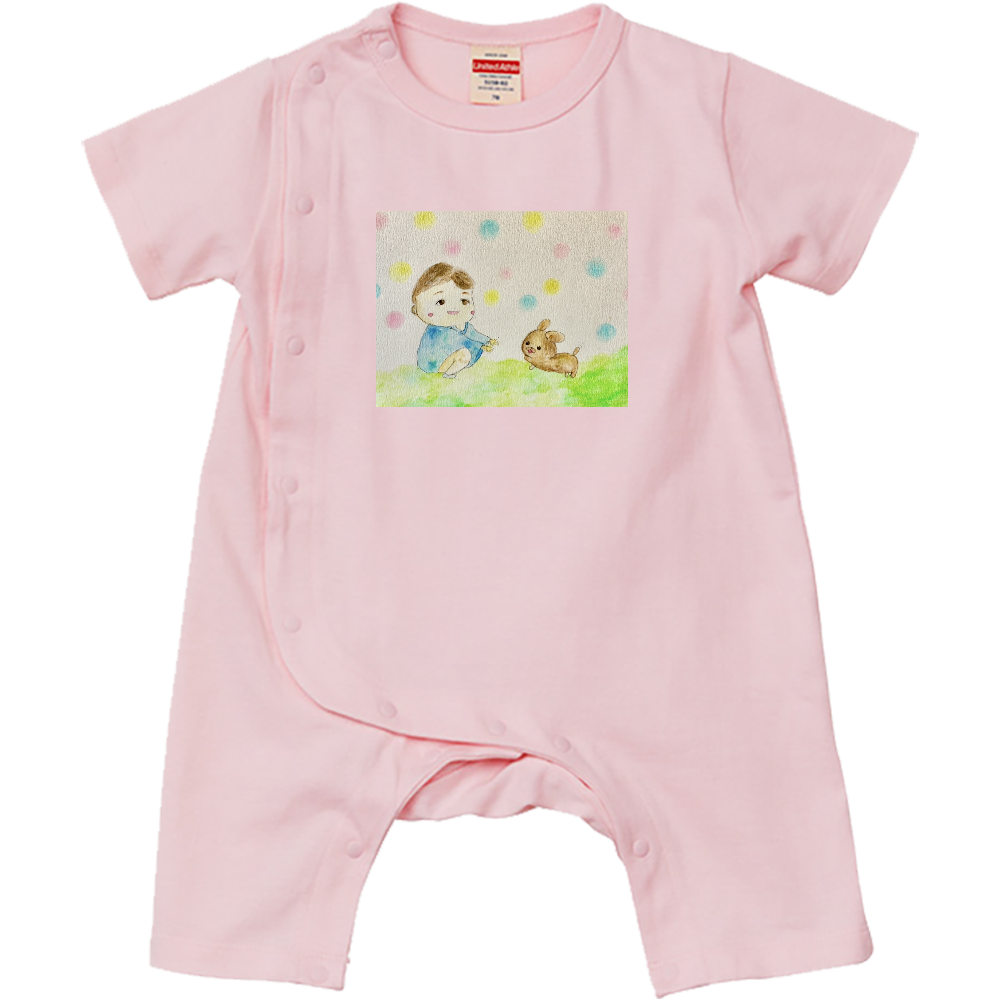 ボクと犬ロンパース