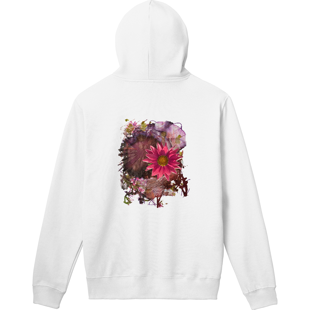 アルコールインク定番プルパーカー