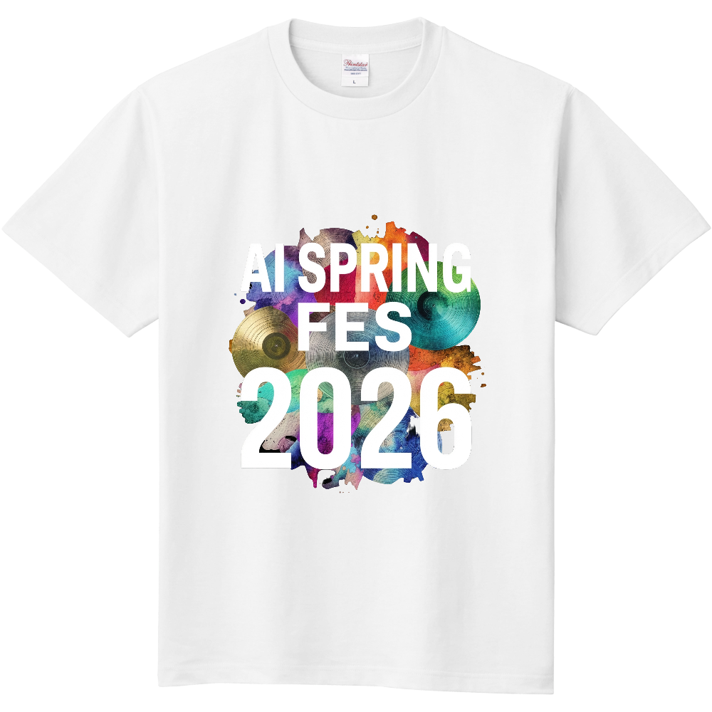【公式】 AISpringFES2026プレミアム応援オリジナルカラーTシャツ -Beats-