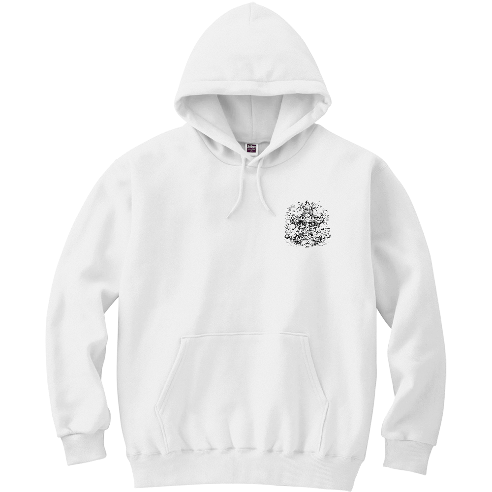 神輿両面プリントパーカー