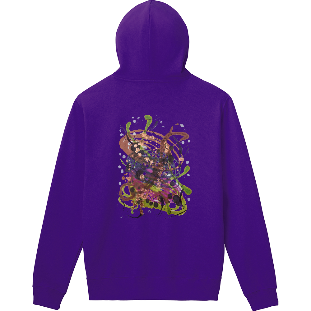 アルコールインク軽量プルパーカー