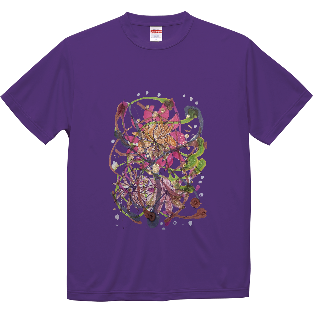 アルコールインクドライシルキータッチTシャツ