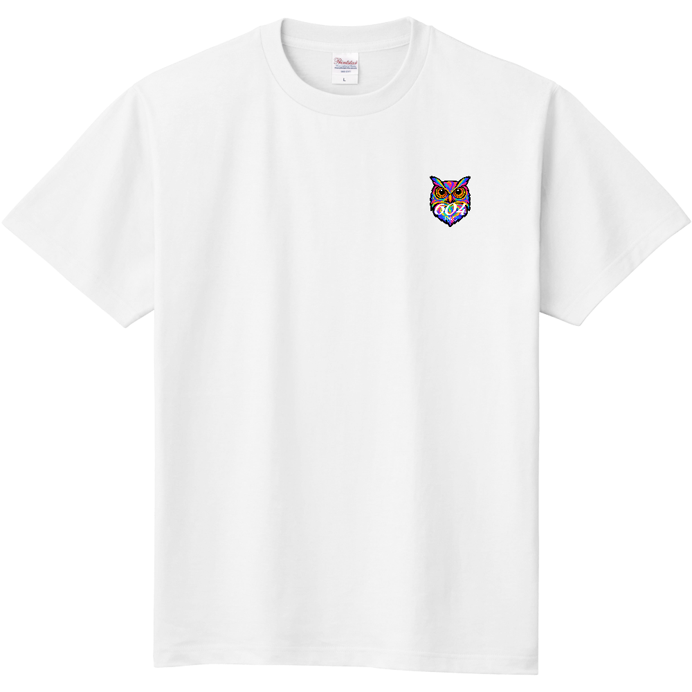 LSD4オリジナル「RAZOR&COKE」604 Psychedelic Animal フクロウS胸