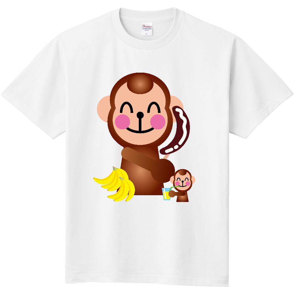 B005　『サル』　定番Ｔシャツ｜PrintStar