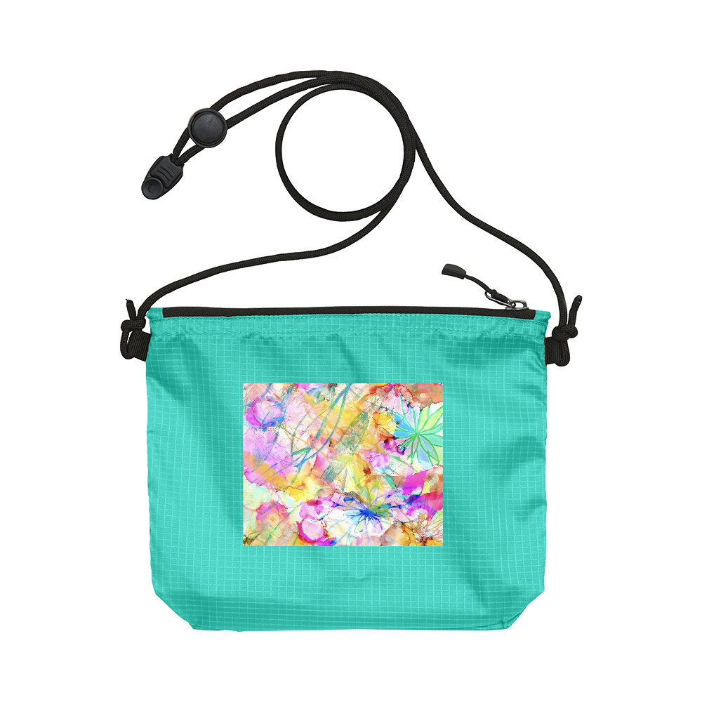 アルコールインクナイロンサコッシュ