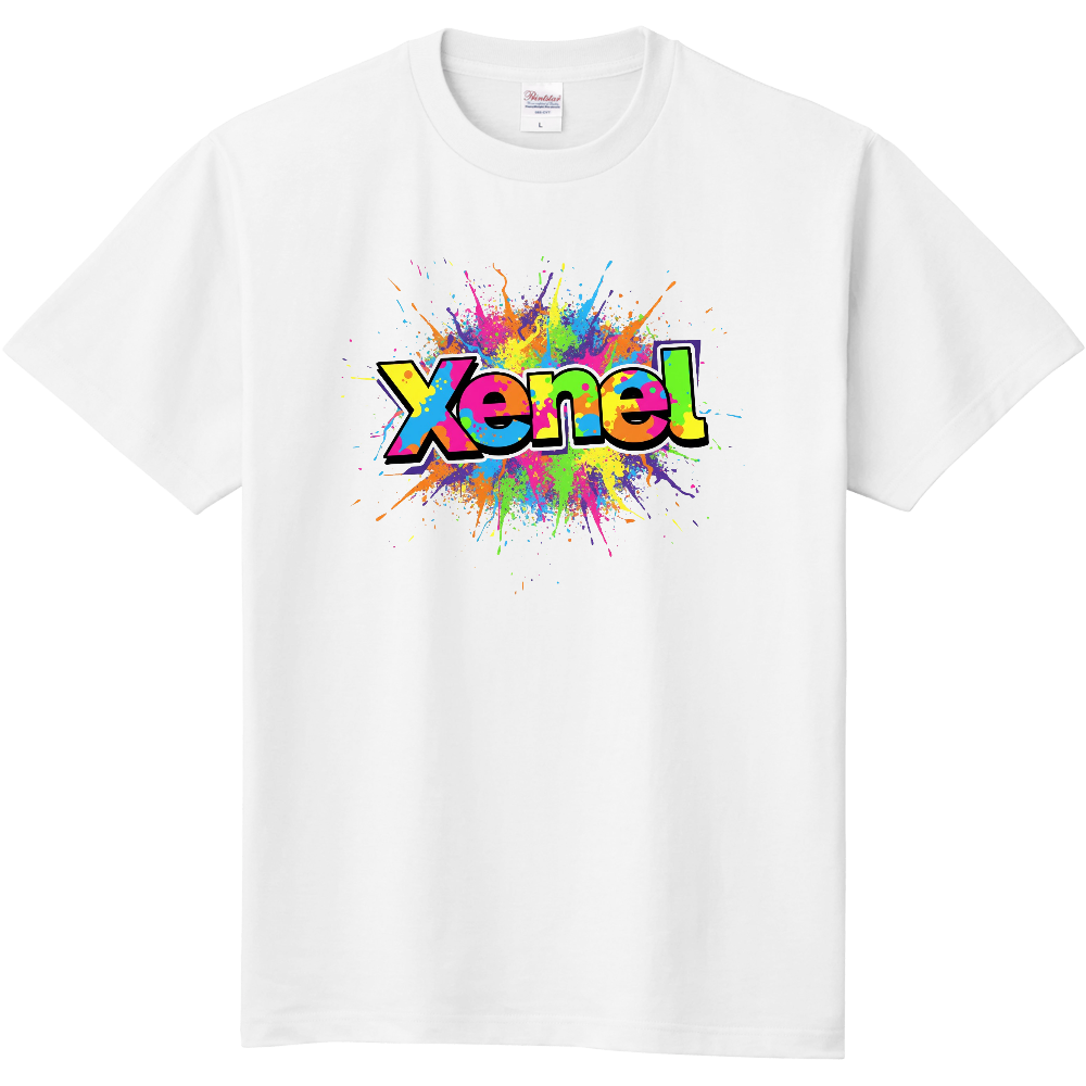 Xenel Paint Burst Kids Tee