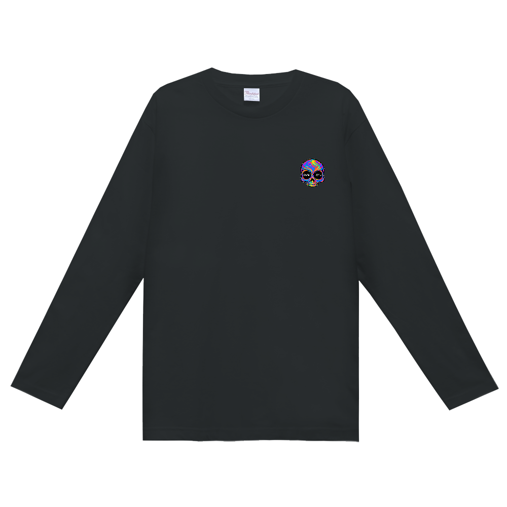 LSD4オジナル「RAZOR&COKE」604 Universe スカル　ロングTシャツ