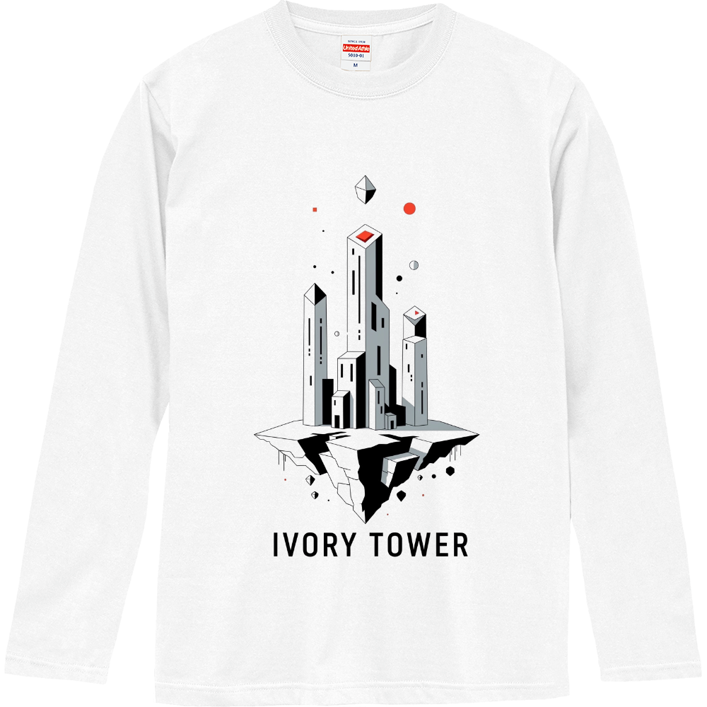 [ロングTシャツ] Ivory tower.