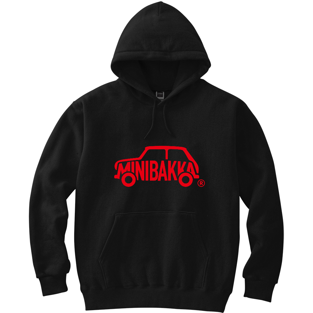 NIBAKKAオリジナルロゴパーカー黒