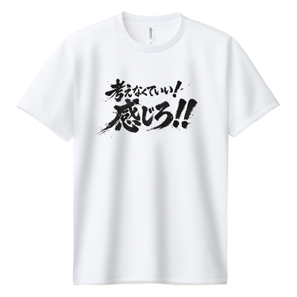 考えなくていい！感じろ！！速乾ドライTシャツ