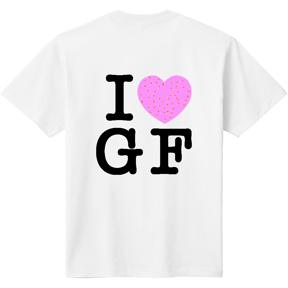 金魚Ｔシャツ・Ｉ♡ＧＦ（Goldfish）