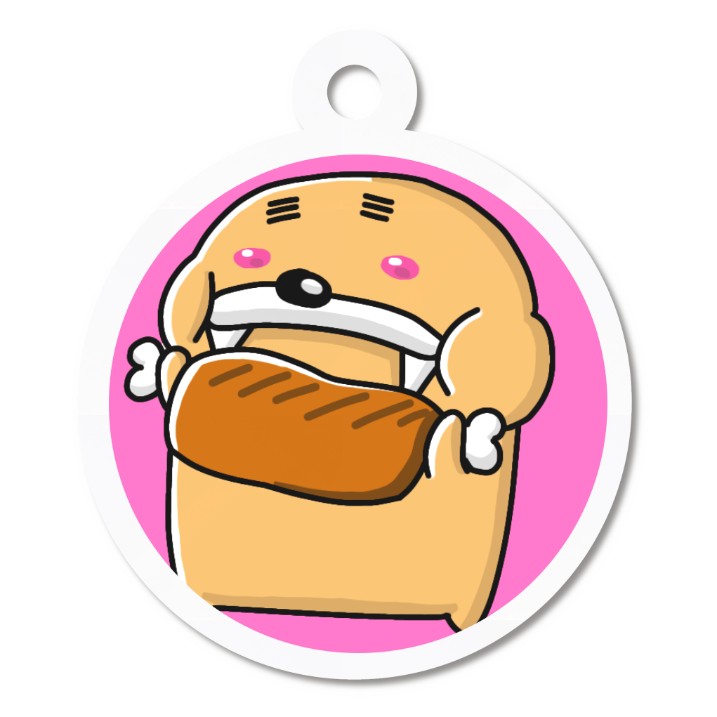 お肉ー♡もぐもぐセイウチくんアクリルキーホルダー