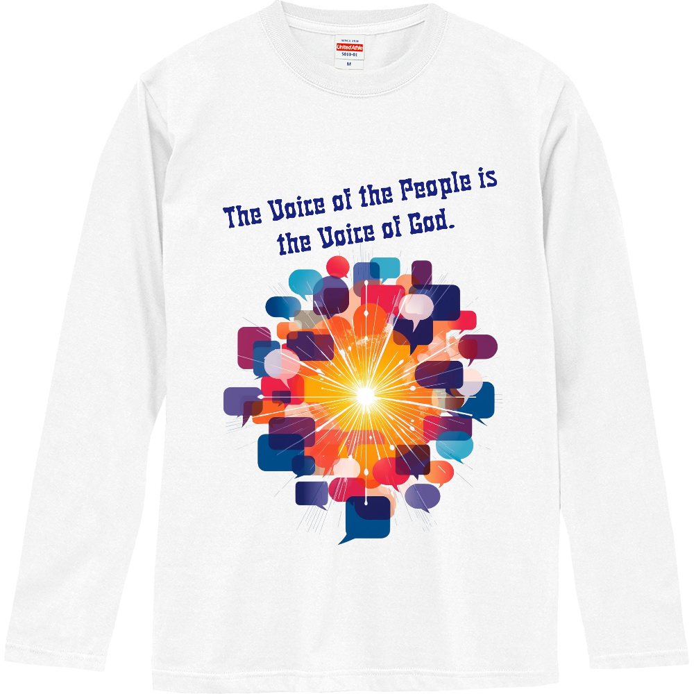 [ロングTシャツ] The Voice of the People is the Voice of God