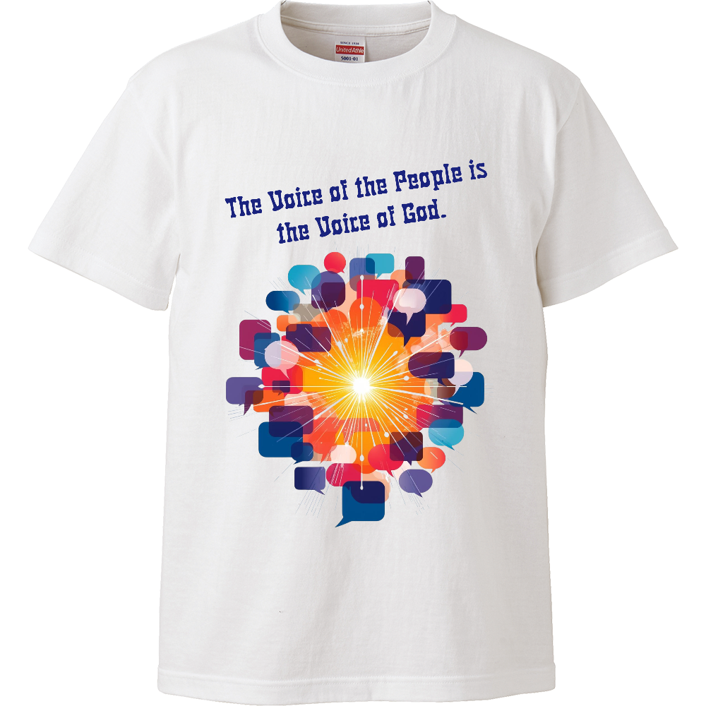 [Tシャツ] The Voice of the People is the Voice of God
