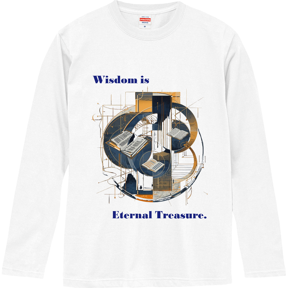 [ロングTシャツ] Wisdom is an Eternal Treasure