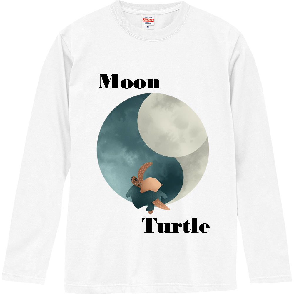 [ロングTシャツ] Like the Moon and a Turtle