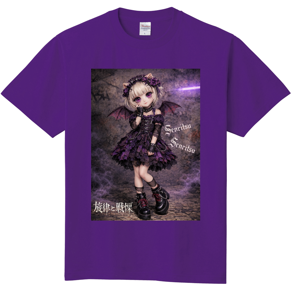 旋律と戦慄/NOCNEA キュートゴシックver.半袖Tシャツ