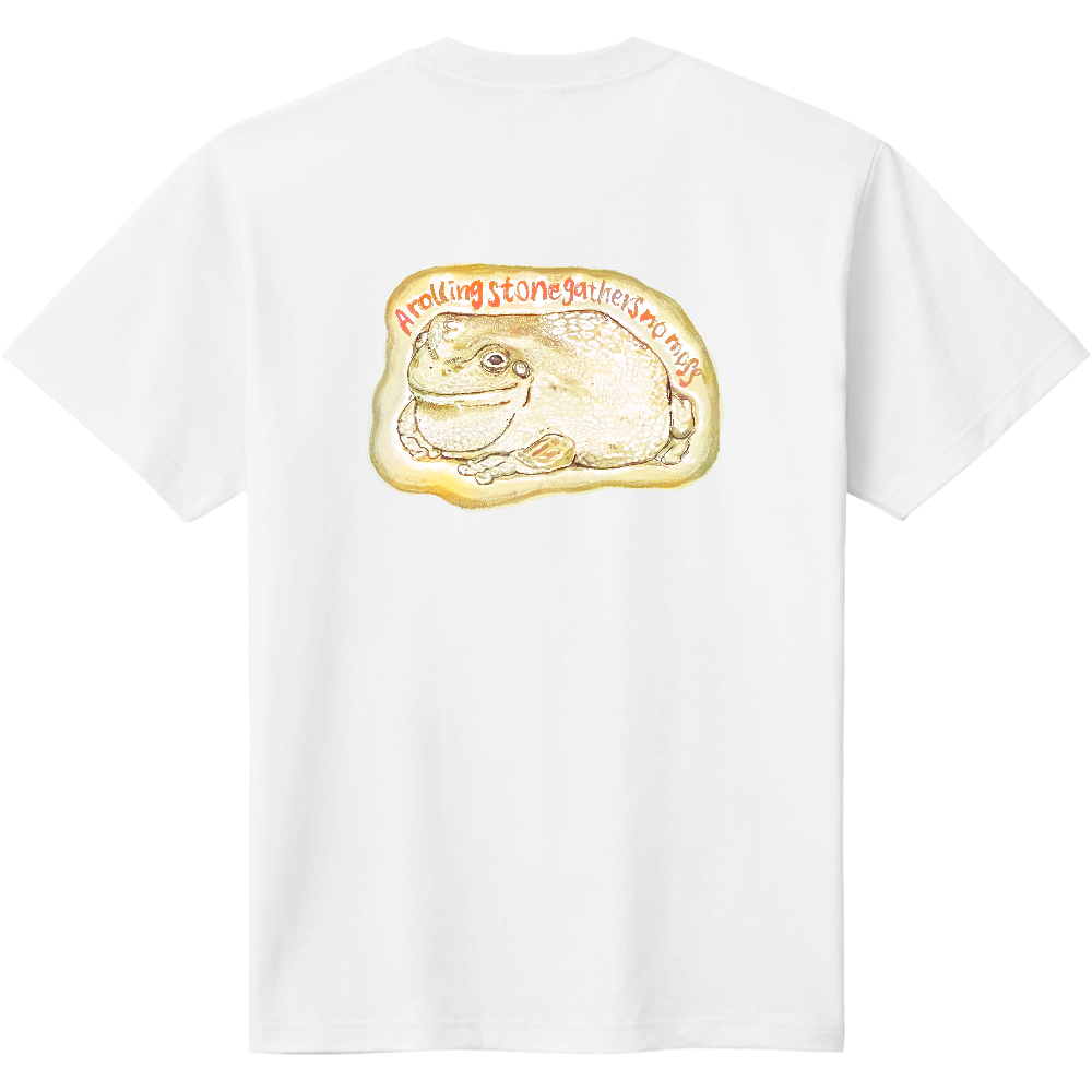 FLOG Tee 2 "A rolling stone gathers no moss"