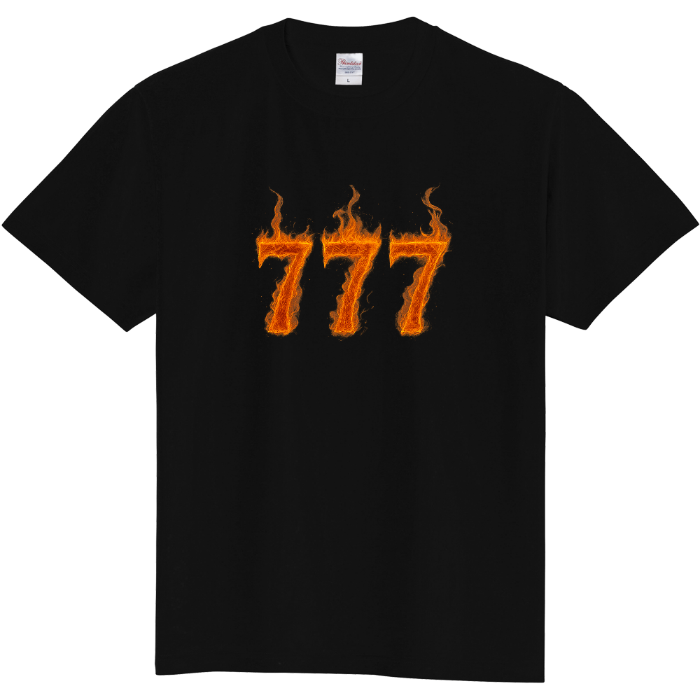 777 in black T