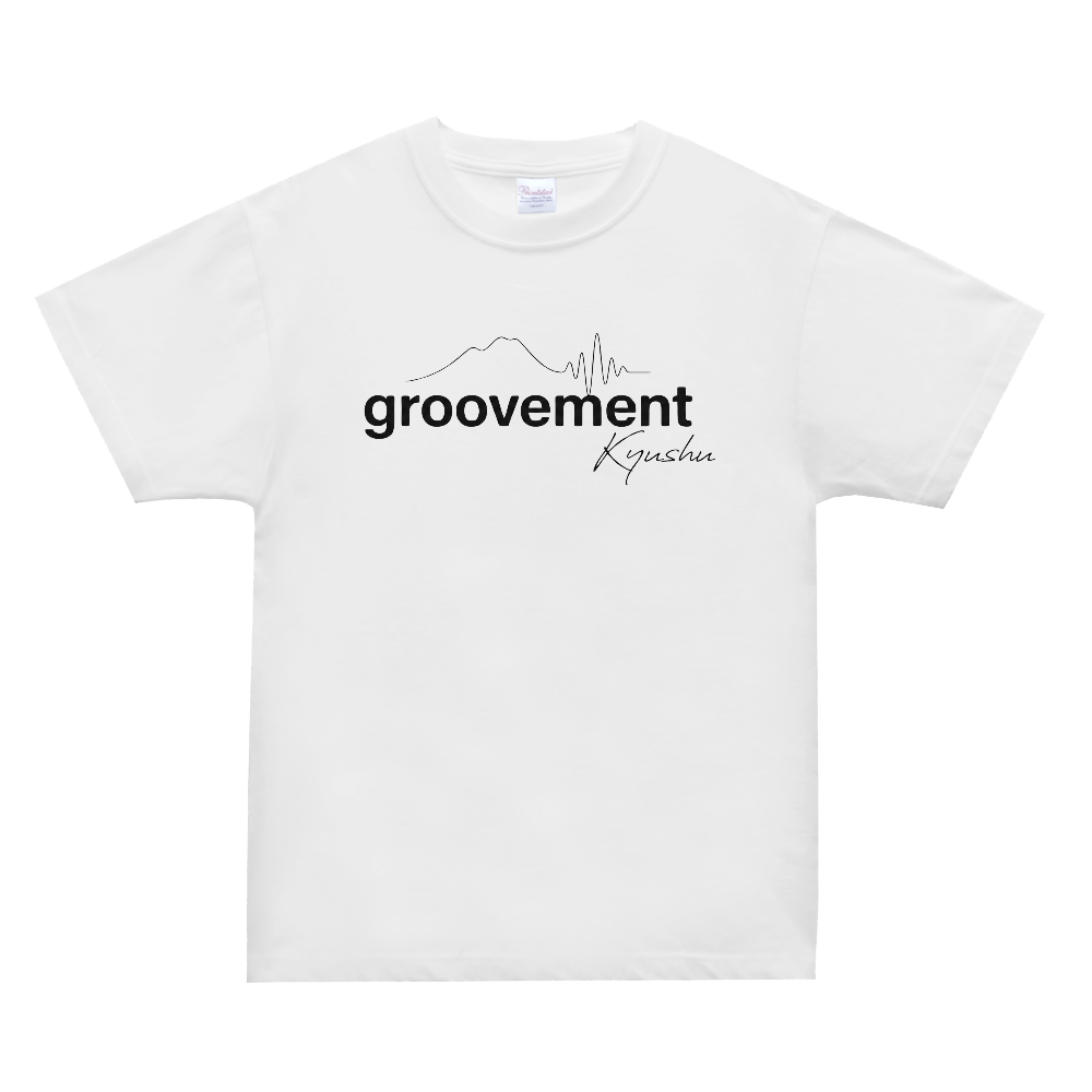 【1st Edition】groovement Kyushu Official Black Logo TEE