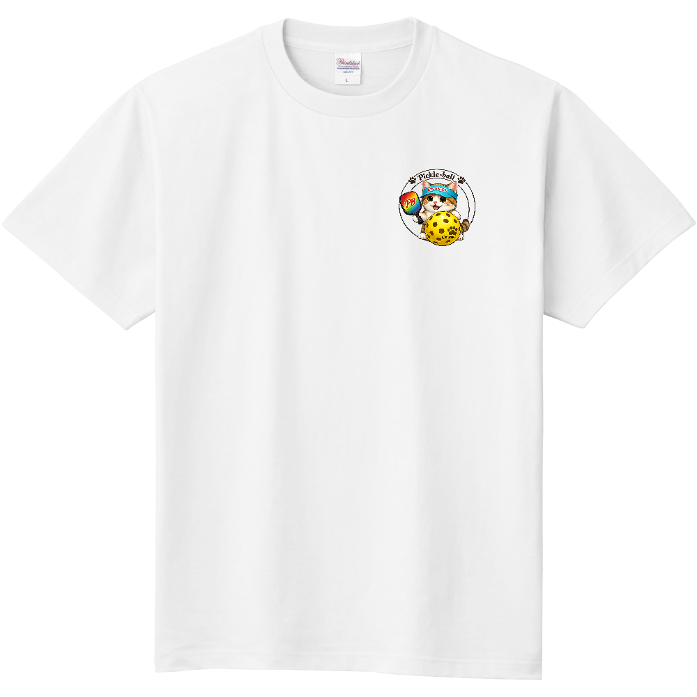 定番Tシャツ　PickleBall＆マンチカン